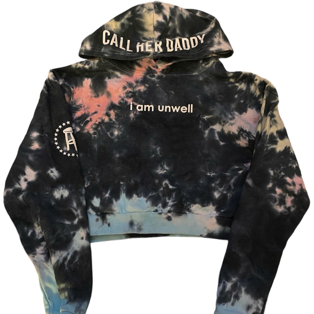 NEW multicolored graphic hoodie.